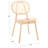 18.3'' H Leather Upholstered Ash Armchair-70605911