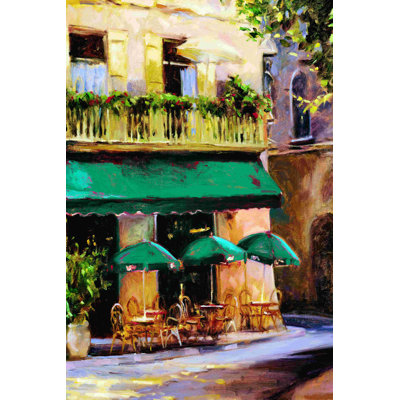 «Dine Street», impression sur toile tendue