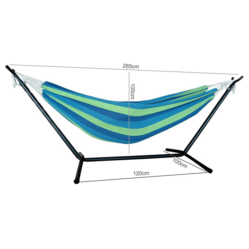 Hamac double classique Archana, Bleu