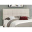Lit, grand lit, tapissier, aspect lin beige, pieds en bois noir, transitionnel