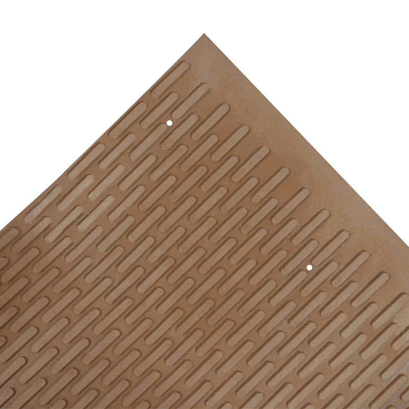 Tapis de cuisine Brechin, Brun, Tapis de couloir 3 pi x 8 pi