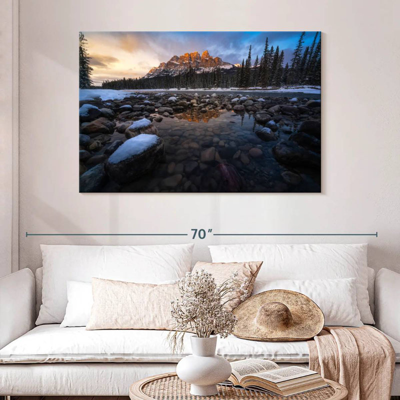 Alvord, parc national de Banff, montagne de la Table, H 32 po x l 48 po