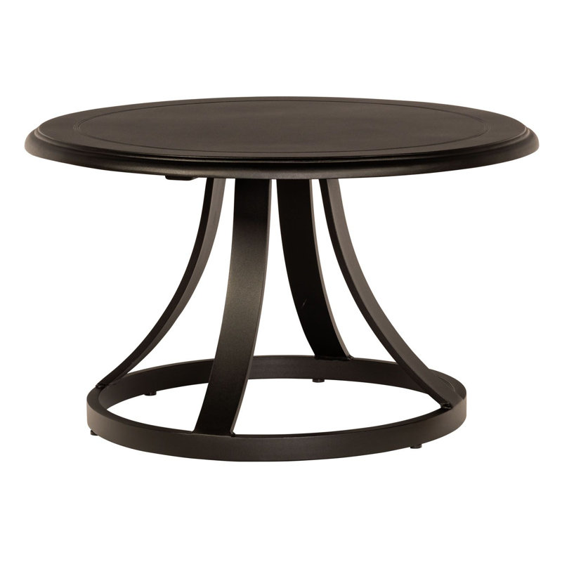 Table basse ronde, Graphite