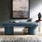 Orla Performance Velvet Bench In Taupe-106273824