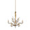 Venus 6 LT Historic Brass Chandelier Kalco