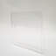 Ensemble de 2 porte-documents muraux en acrylique, plexiglas 12 po x 12 po x 1,45 po