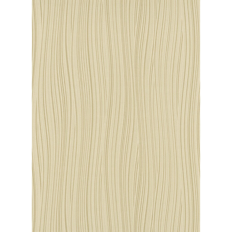 Rouleau de papier peint abstrait l 33 pi x p 21 po Kugler, Crème