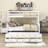 Geesa Twin Over Full Bunk Bed with Built-In Ladder , Trundle Bed Included-219923154