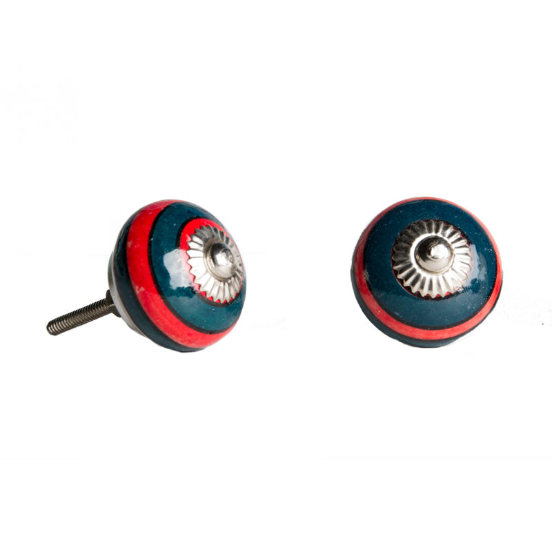 Handpainted Round Knob