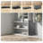 30 Inches Folding Storage Bench