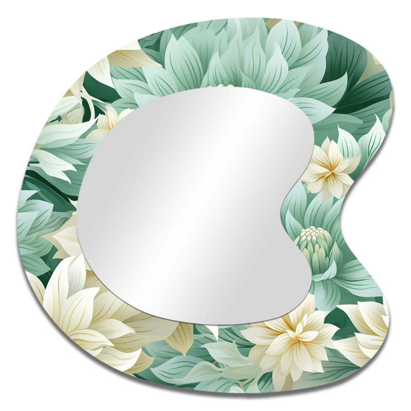 Miroir mural décoratif traditionnel bohémien, 33 po x 33 po