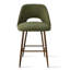 Ensemble de 4 tabourets de bar 26 po avec pieds en métal-821221485
