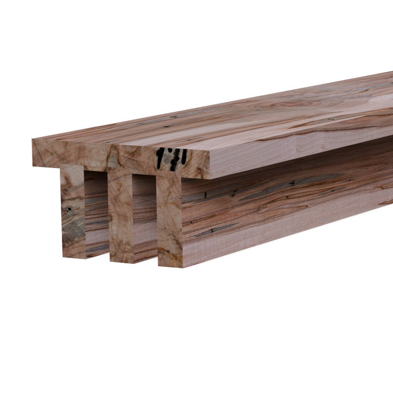Rustic Ambrosia Maple Unfinished Decorative Faux Beam