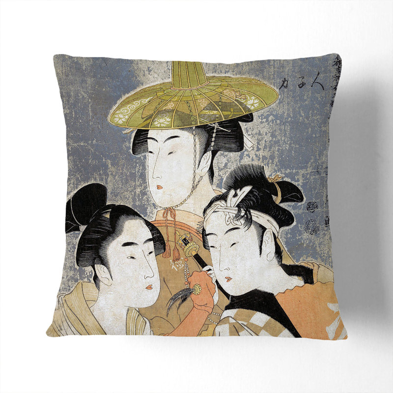 Square Throw Cushion, 55cm H x 55cm W x 20cm D