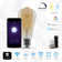 Aliannie 8.5W E27 Dimmable LED Vintage Edison Light Bulb Amber