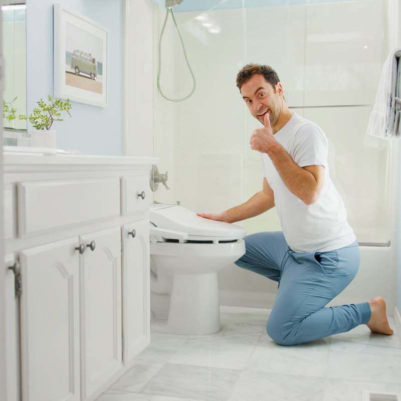 Siège de bidet rond chauffant électrique Series Series