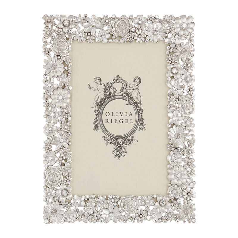 Everleigh Metal Picture Frame, 4" x 6", Silver