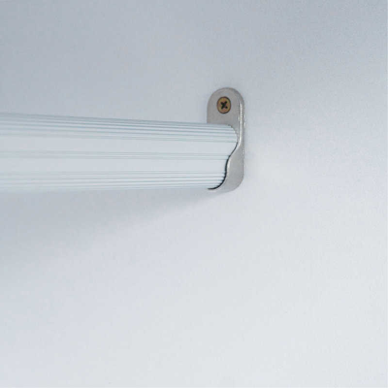 Rangement ouvert pour garde-robe en bois pour chambre à coucher, Blanc