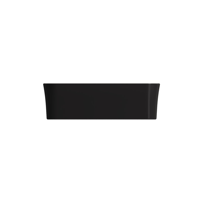 Sottile 22.5'' L Bathroom Sink, Matte Black