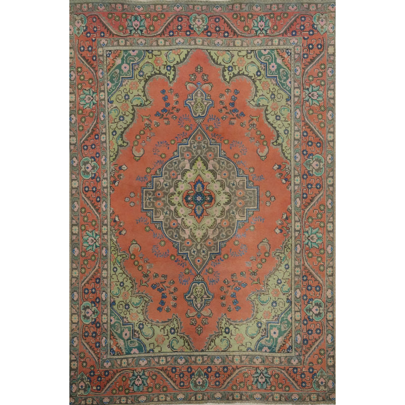 Tapis traditionnel en laine 6 x 9