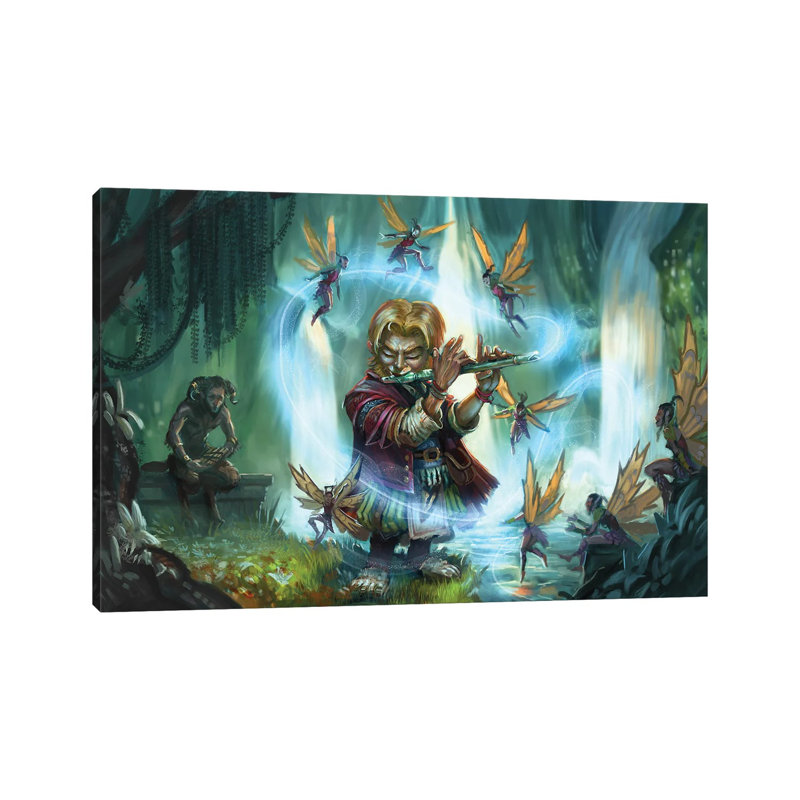 «Victory Points Musical Duel», reproduction d'art sur toile tendue, H 8 po x l 12 po, Toile tendue, Ne s’applique pas