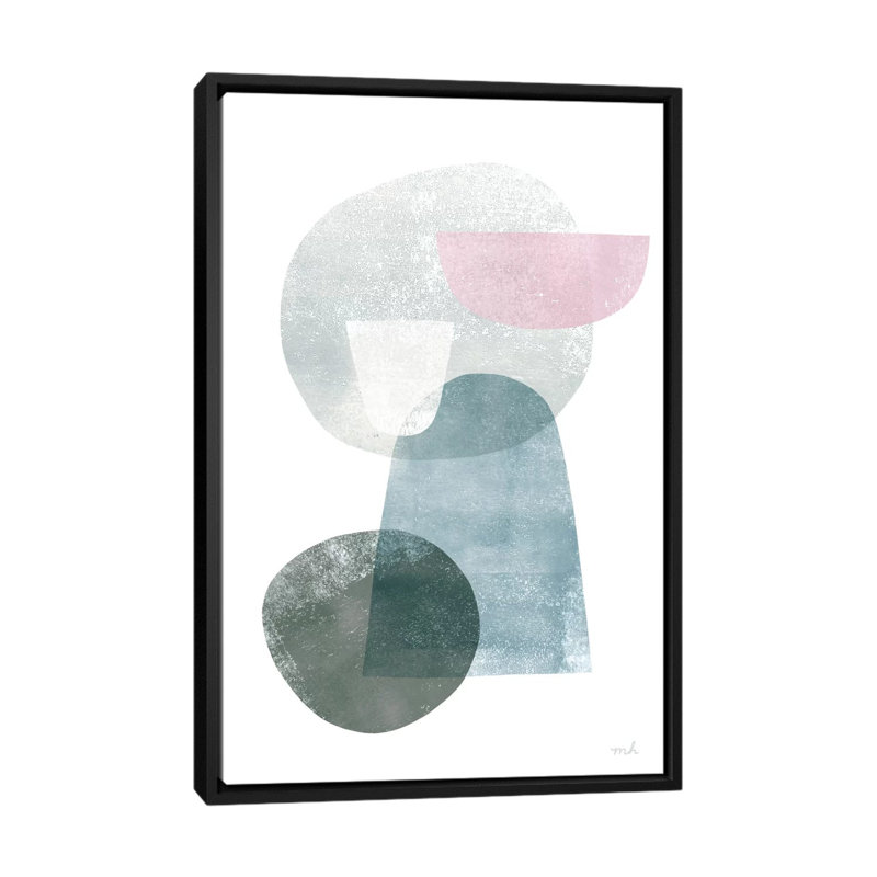 « rêve ii », reproduction d’impression sur toile tendue, H 26 po x l 18 po x P 1,5 po, Toile avec cadre noir, Pas de tapis