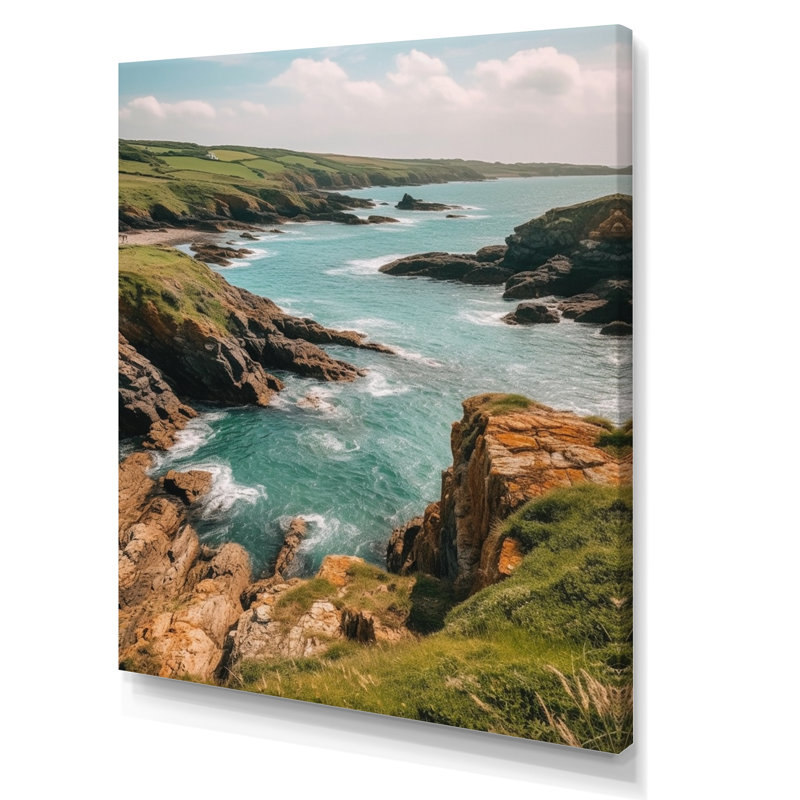 Coastal Horizons VI - Impression, H 44 po x l 34 po x P 1,5 po, Toile tendue