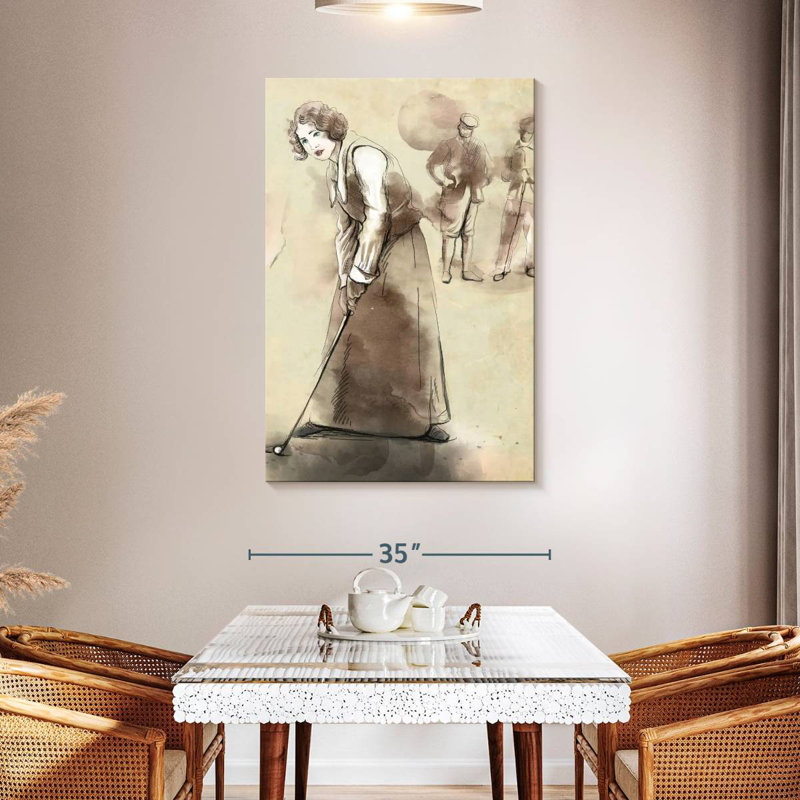Sireci Vintage Golf, 48" H x 32" W