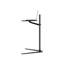 Height Adjustable Tray Side Table Black for Bed or Sofa Laptop Desk