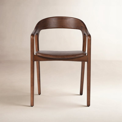 Kayla Leather Dining Armchair