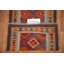 Tapis de couloir réversible en laine Kilim 3 x 7
