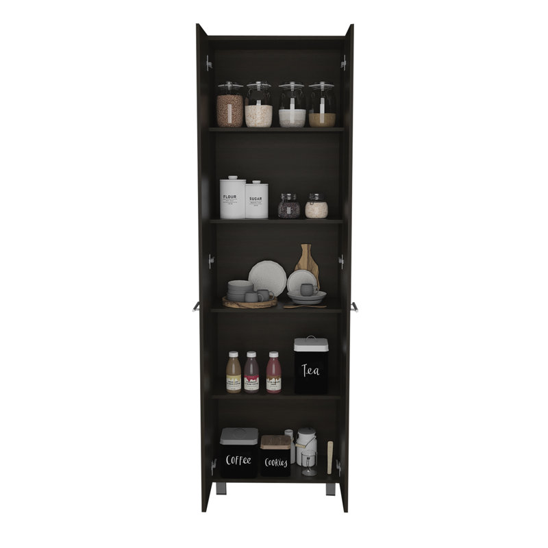 Pensacola 78.7'' Kitchen Pantry, Black