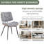 Chaise sans accoudoirs en tissu-1464661494