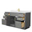 Meuble-lavabo sur pied simple 60 po avec plateau Beckett TK-98285535-98285536-98285541