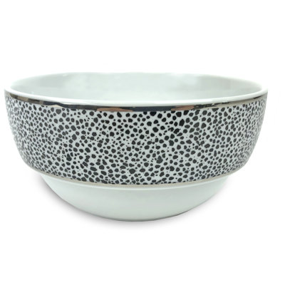 Panthera Handmade Porcelain Cereal Bowl