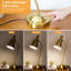 Lampe de bureau 22 "à interrupteur tactile doré noir avec port USB-1960382497