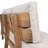 Kaelin Mid-Century Modern Acacia Wood Outdoor Chat Set With Thick Cushions For Patio, Balcony & Garden-126698169