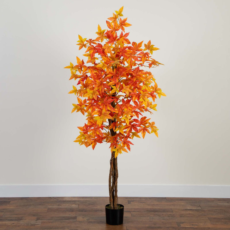 Arbre d'automne artificiel Autumn Deluxe, H 72 po x l 26 po x P 24 po