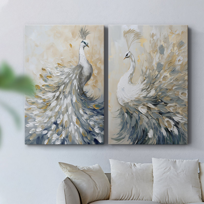 ANIMALS Series CCxxxix - Toile tendue avec châssis de qualité supérieure - Prêt à être accroché, H 18 po x l 24 po