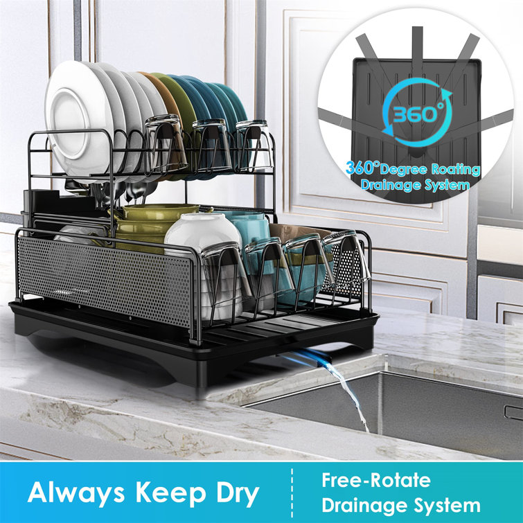 Kieous Gap Silicone Dish Rack