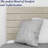 15" Premium Velvet Material Box Spring/Bed Frame With Headboard, Durable & Stylish Acrylic Legs-1247096192-1247096211