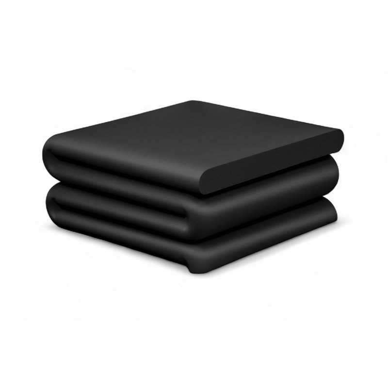 Table basse en fer Roland, Noir