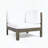 Oana 2-Piece Acacia Wood Loveseat Sectional Set