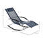 Chaise berçante, chaise d'extérieur pour patio, terrasse, piscine