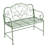 Sunnydaze Outdoor Garden Bench-Green
