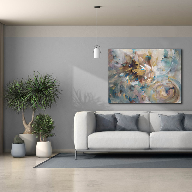 «Gale» par Danhui Nai, art mural sur toile, H 40 po x l 54 po