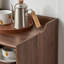 Buffet de rangement minimaliste de grande capacité moderne