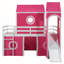 Lit mezzanine simple avec glissade-219888743