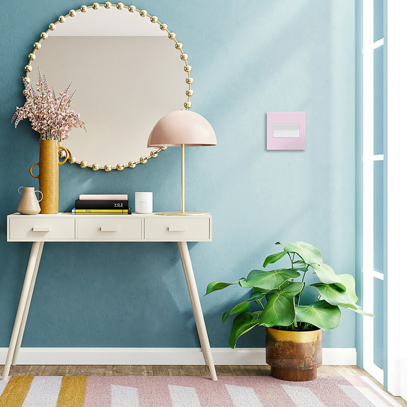 Adorne® Wall Plate, Rosa