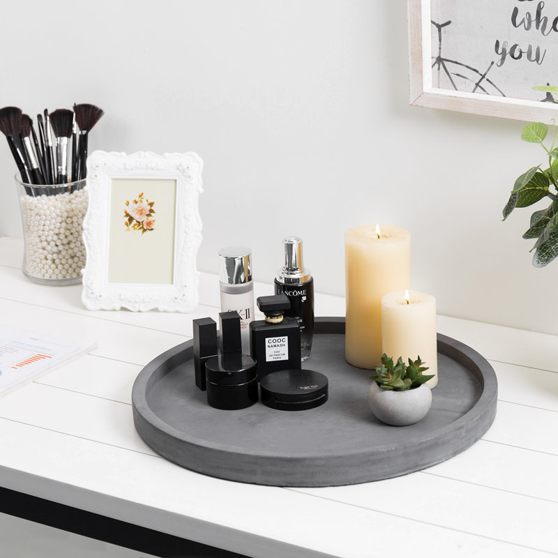 Cement Vanity Tray